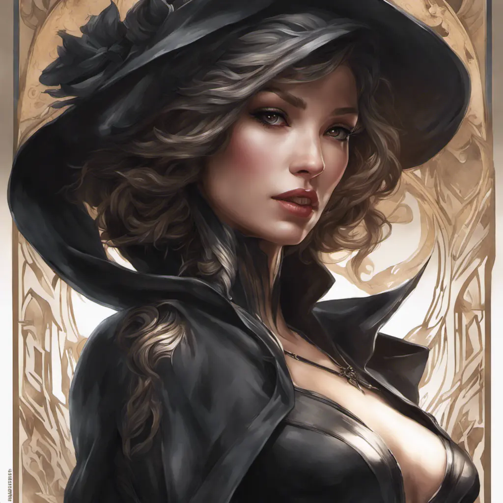 Alluring matte portrait of the beautiful Fiora in black, 8k, Highly Detailed, Intricate, Realistic, Sharp Focus, Volumetric Lighting, Fantasy, Elegant by Stanley Artgerm Lau, Alphonse Mucha, WLOP, Stefan Kostic