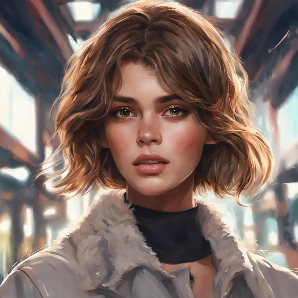 Anime portrait of Kaia Gerber, Highly Detailed, Intricate, Artstation, Beautiful, Digital Painting, Sharp Focus, Concept Art, Elegant