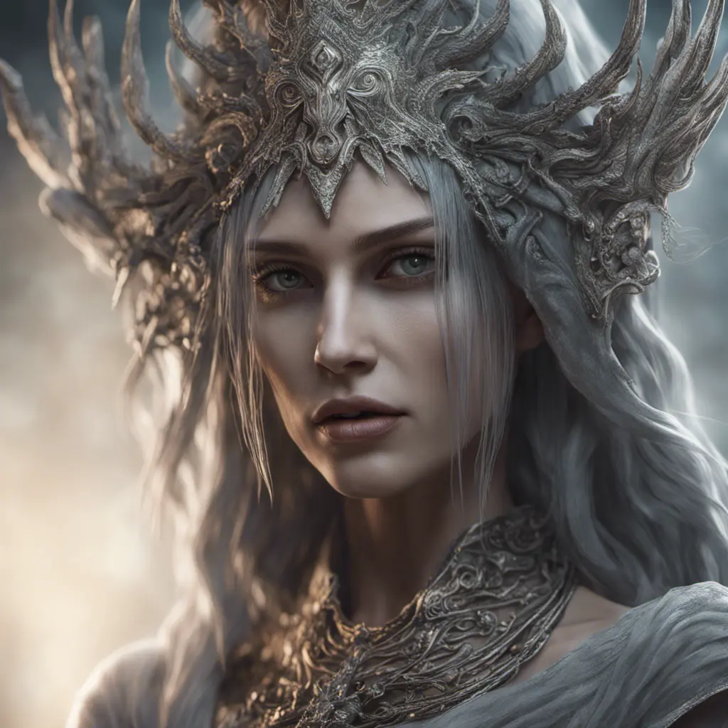 Alluring highly detailed matte portrait of a beautiful Elden Ring wraith, 8k, High Definition, Highly Detailed, Intricate, Half Body, Realistic, Sharp Focus, Fantasy, Elegant