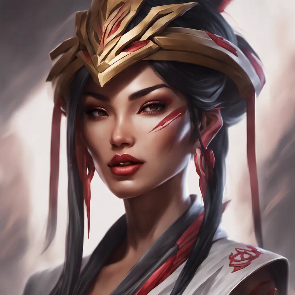 Alluring matte portrait of a beautiful Akali in the style of Stefan Kostic, 8k, Highly Detailed, Intricate, Half Body, Realistic, Sharp Focus, Volumetric Lighting, Fantasy, Elegant by Stanley Artgerm Lau, Greg Rutkowski