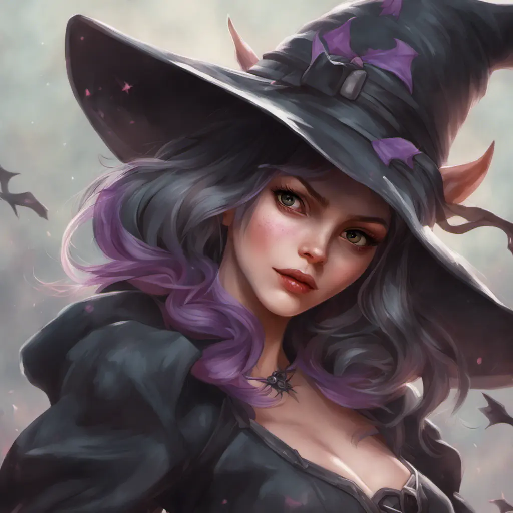 Alluring portrait of Kiki the witch in the style of Stefan Kostic, 4k, 4k resolution, 8k, Highly Detailed, Hyper Detailed, Beautiful, Digital Painting, Sharp Focus, Anime, Fantasy by Stanley Artgerm Lau