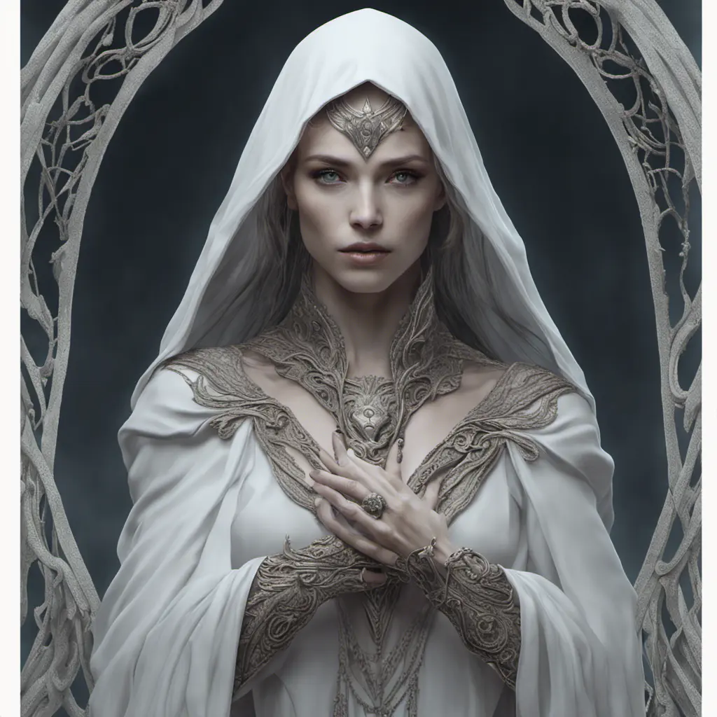 Alluring highly detailed matte portrait of a beautiful Elden Ring wraith, 8k, High Definition, Highly Detailed, Intricate, Half Body, Realistic, Sharp Focus, Fantasy, Elegant