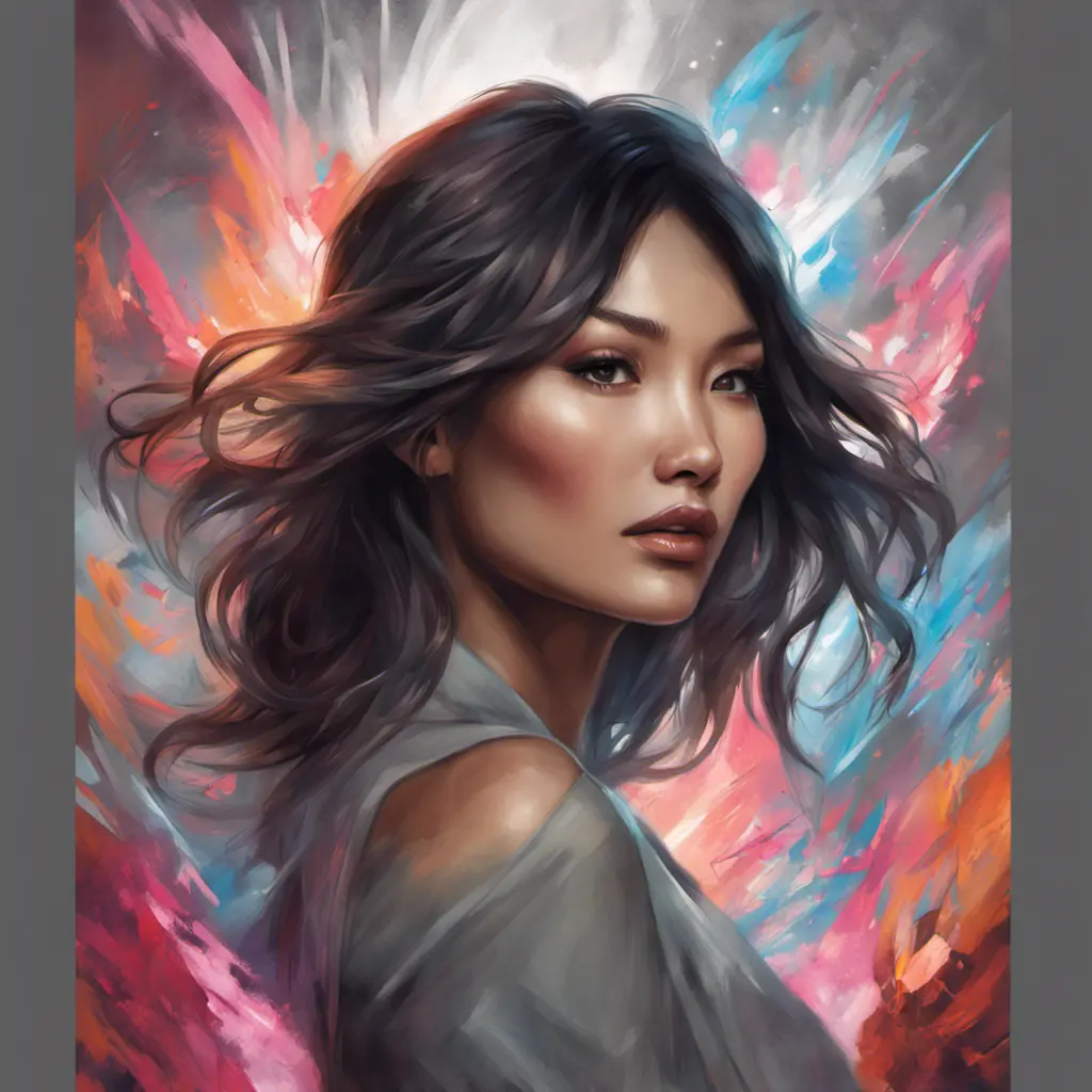 Gemma Chan, colorful painting on grey scale face, powerful, magic, thunders, dramatic lighting, intricate tattoos, wild, highly detailed, digital painting, artstation, concept art, smooth, sharp focus, illustration, art by artgerm and greg rutkowski and alphonse mucha, footage, 4k, Hyper Detailed