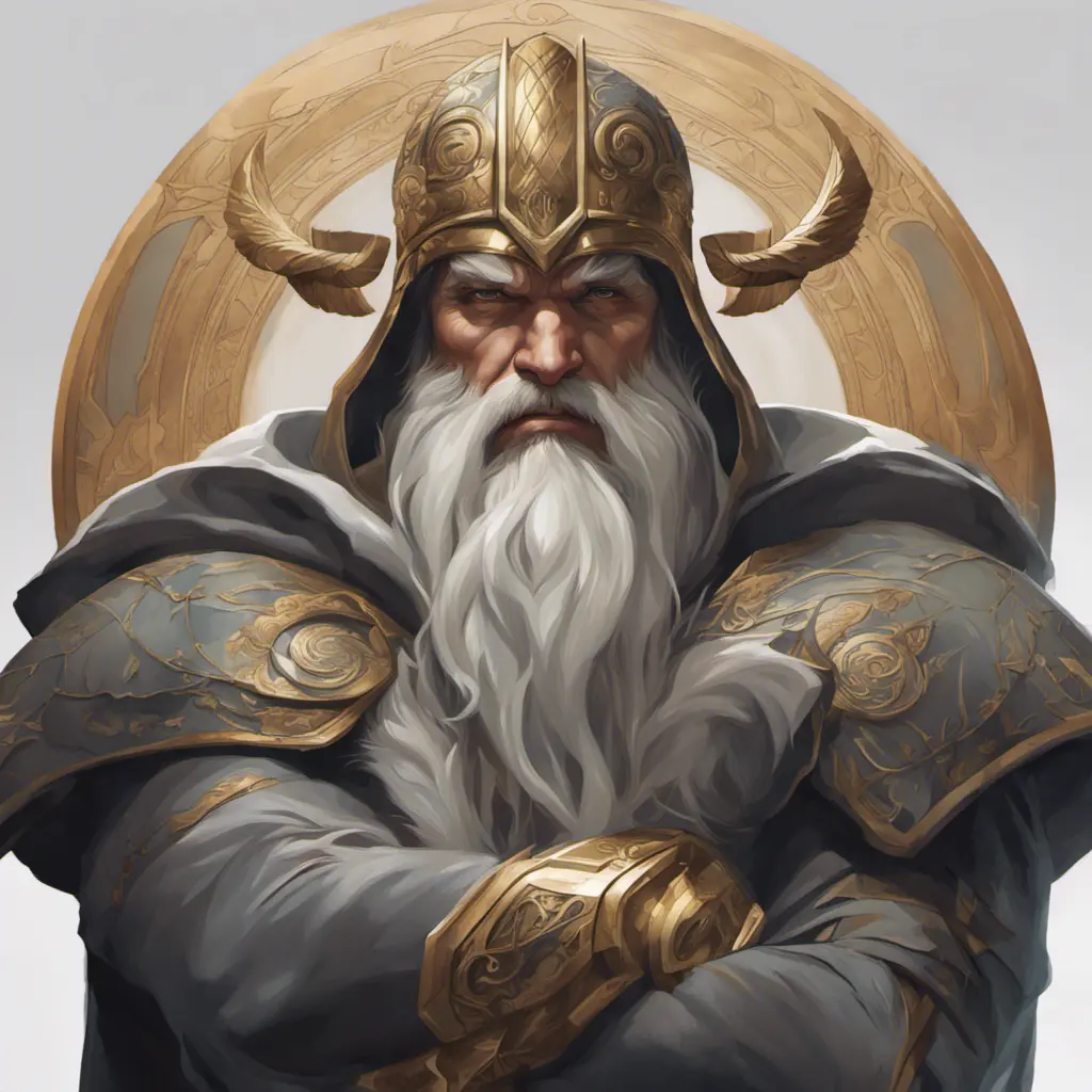 close up god odin, 4k, Highly Detailed, Hyper Detailed, Powerful, Artstation, Vintage Illustration, Digital Painting, Sharp Focus, Smooth, Concept Art by Stanley Artgerm Lau, Alphonse Mucha, Greg Rutkowski