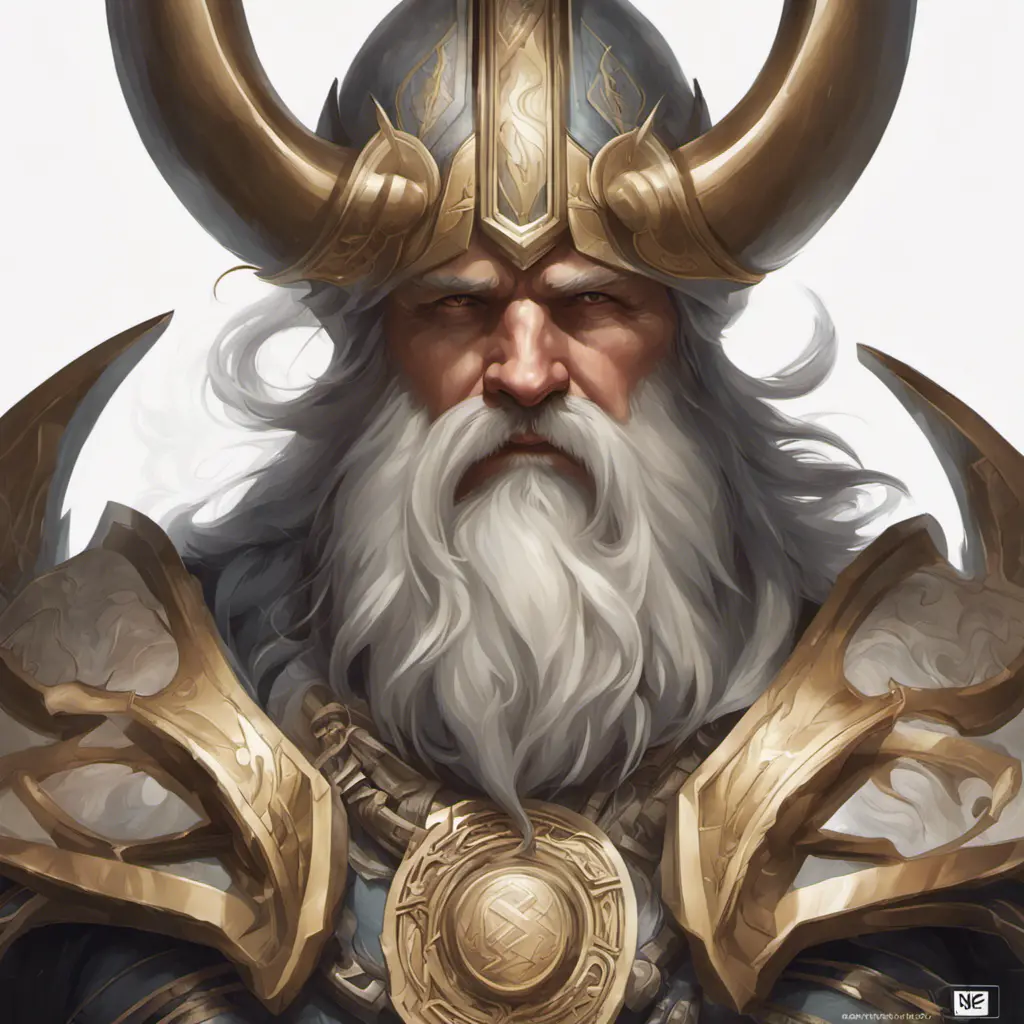 close up god odin, 4k, Highly Detailed, Hyper Detailed, Powerful, Artstation, Vintage Illustration, Digital Painting, Sharp Focus, Smooth, Concept Art by Stanley Artgerm Lau, Alphonse Mucha, Greg Rutkowski