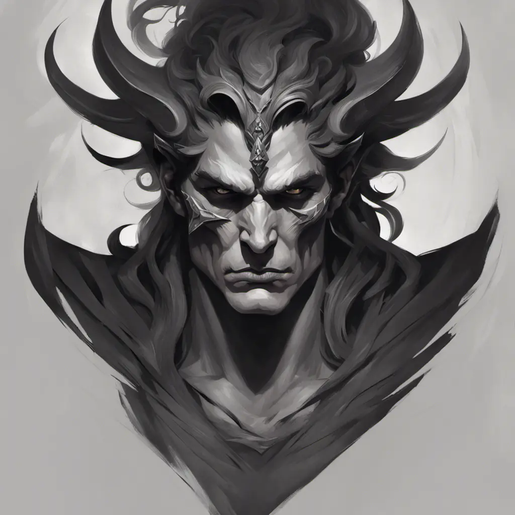 Matte portrait of a fierce Hades, god of the underworld, 4k, Highly Detailed, Hyper Detailed, Powerful, Artstation, Vintage Illustration, Digital Painting, Sharp Focus, Smooth, Concept Art by Stanley Artgerm Lau, Alphonse Mucha, Greg Rutkowski