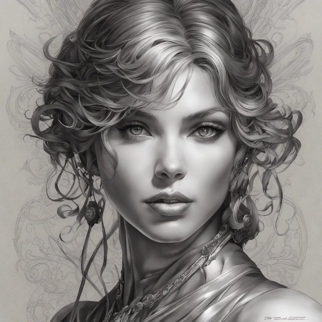 Alluring matte portrait of a beautiful A2 in black leather, 8k, Highly Detailed, Intricate, Half Body, Realistic, Sharp Focus, Volumetric Lighting, Fantasy, Elegant by Stanley Artgerm Lau, Alphonse Mucha, WLOP, Stefan Kostic