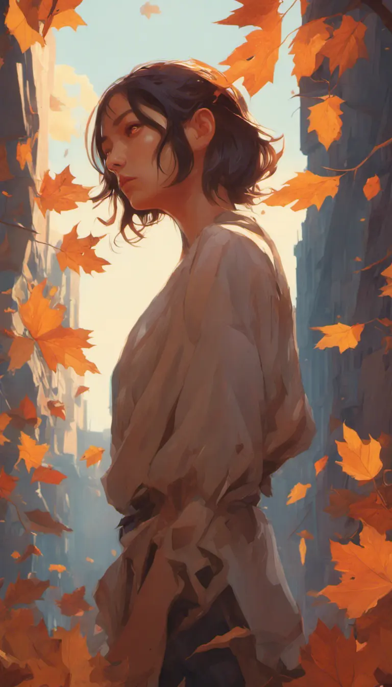 Portrait of a fall we felled in the moonlight, Highly Detailed, Intricate, Cinematic Lighting, Unreal Engine, Radiant, Fantasy by Ferdinand Knab, Ilya Kuvshinov, Alphonse Mucha, RHADS, Greg Rutkowski, Makoto Shinkai, Lois van Baarle