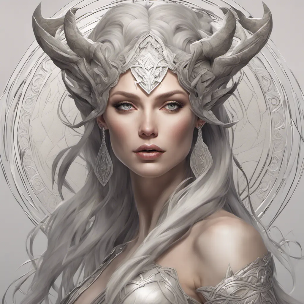 Alluring matte portrait of the beautiful norse goddess Hel in the style of Stefan Kostic, 8k, Highly Detailed, Intricate, Realistic, Sharp Focus, Volumetric Lighting, Fantasy, Elegant by Stanley Artgerm Lau, Alphonse Mucha, WLOP