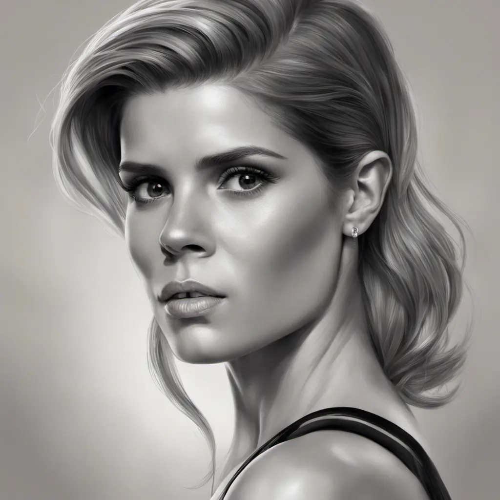 Alluring matte portrait of a beautiful Kate Mara in the style of Stefan Kostic, 8k, Highly Detailed, Intricate, Half Body, Realistic, Sharp Focus, Volumetric Lighting, Fantasy, Elegant by Stanley Artgerm Lau, Greg Rutkowski