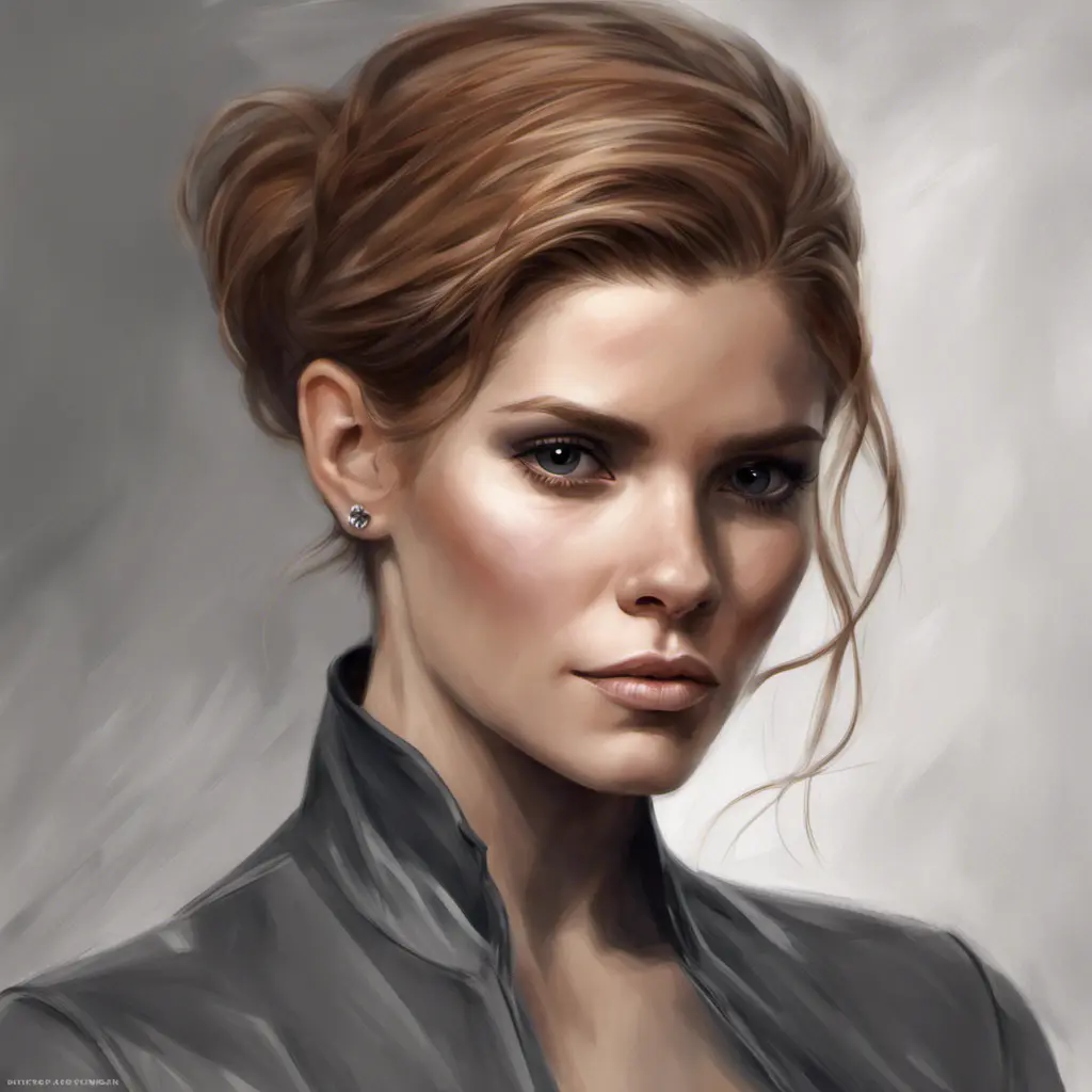 Alluring matte portrait of a beautiful Kate Mara in the style of Stefan Kostic, 8k, Highly Detailed, Intricate, Half Body, Realistic, Sharp Focus, Volumetric Lighting, Fantasy, Elegant by Stanley Artgerm Lau, Greg Rutkowski