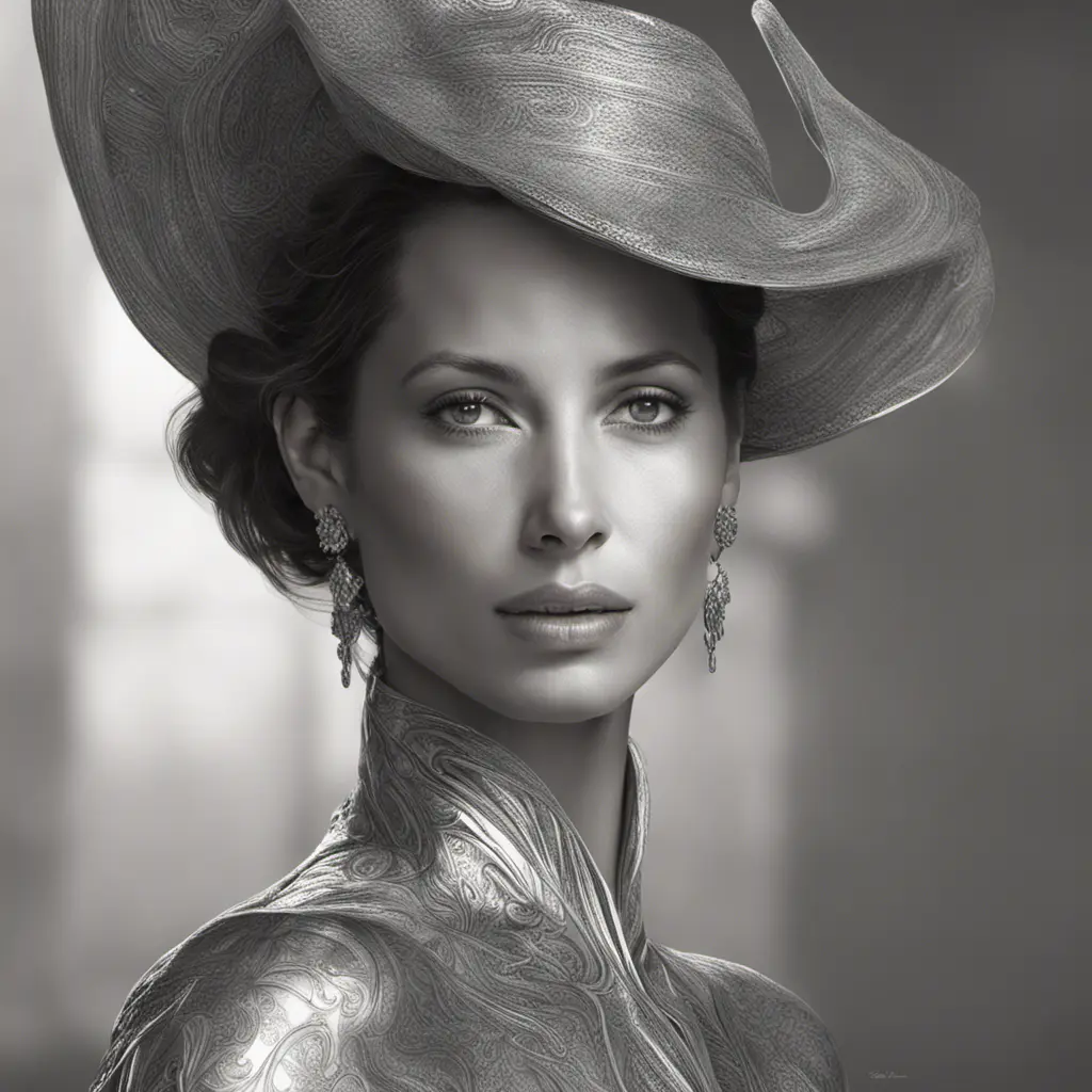 Alluring matte portrait of a beautiful young Christy Turlington, 8k, Highly Detailed, Intricate, Half Body, Realistic, Sharp Focus, Volumetric Lighting, Fantasy, Elegant by Stanley Artgerm Lau, Greg Rutkowski