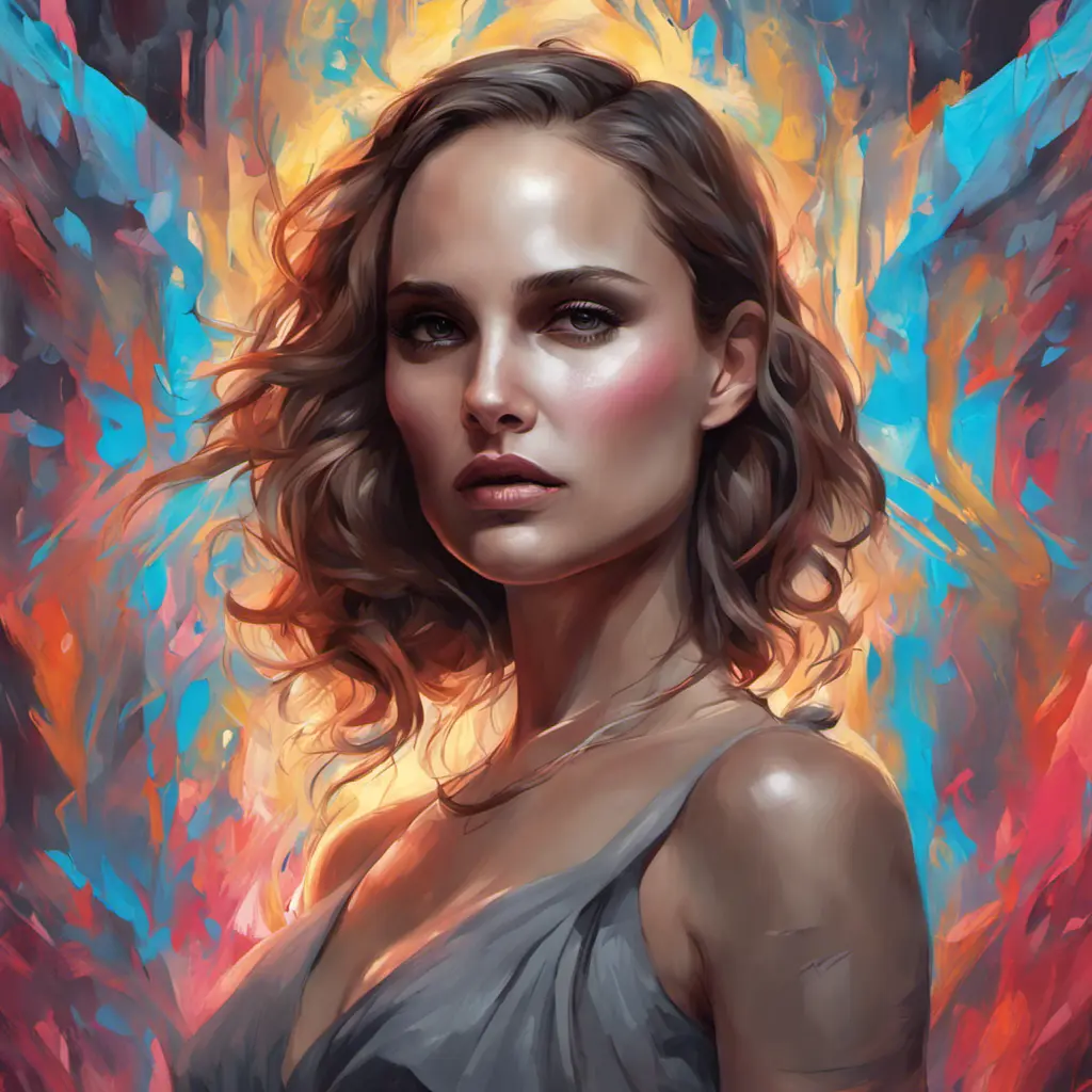 Natalie Portman, colorful painting on grey scale face, powerful, magic, thunders, dramatic lighting, intricate tattoos, wild, highly detailed, digital painting, artstation, concept art, smooth, sharp focus, illustration, art by artgerm and greg rutkowski and alphonse mucha, footage, 4k, Hyper Detailed