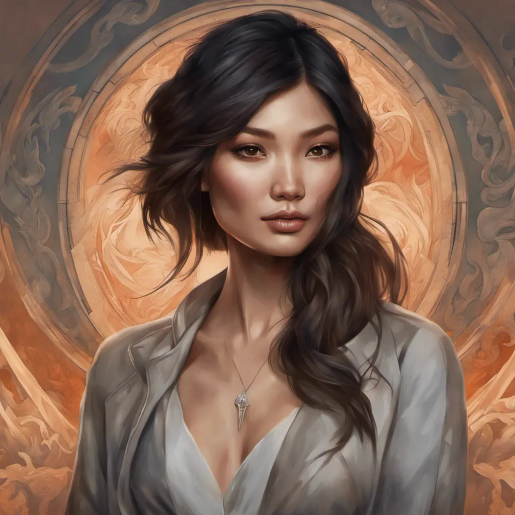 Matte portrait of Gemma Chan with tattoos, 8k, Highly Detailed, Powerful, Alluring, Artstation, Magical, Digital Painting, Photo Realistic, Sharp Focus, Volumetric Lighting, Concept Art by Stanley Artgerm Lau, Alphonse Mucha, Greg Rutkowski