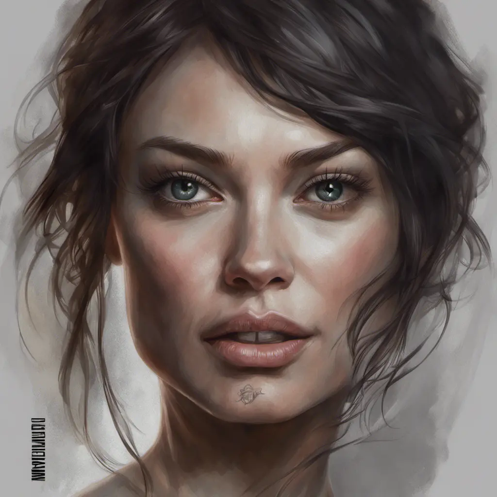 Matte portrait of Olga Kurylenko with tattoos, 8k, Highly Detailed, Powerful, Alluring, Artstation, Magical, Digital Painting, Photo Realistic, Sharp Focus, Volumetric Lighting, Concept Art by Stanley Artgerm Lau, Alphonse Mucha, Greg Rutkowski