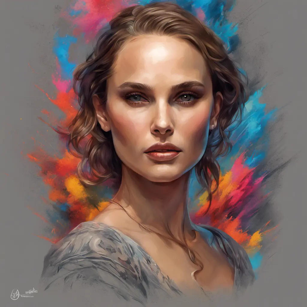 Natalie Portman, colorful painting on grey scale face, powerful, magic, thunders, dramatic lighting, intricate tattoos, wild, highly detailed, digital painting, artstation, concept art, smooth, sharp focus, illustration, art by artgerm and greg rutkowski and alphonse mucha, footage, 4k, Hyper Detailed