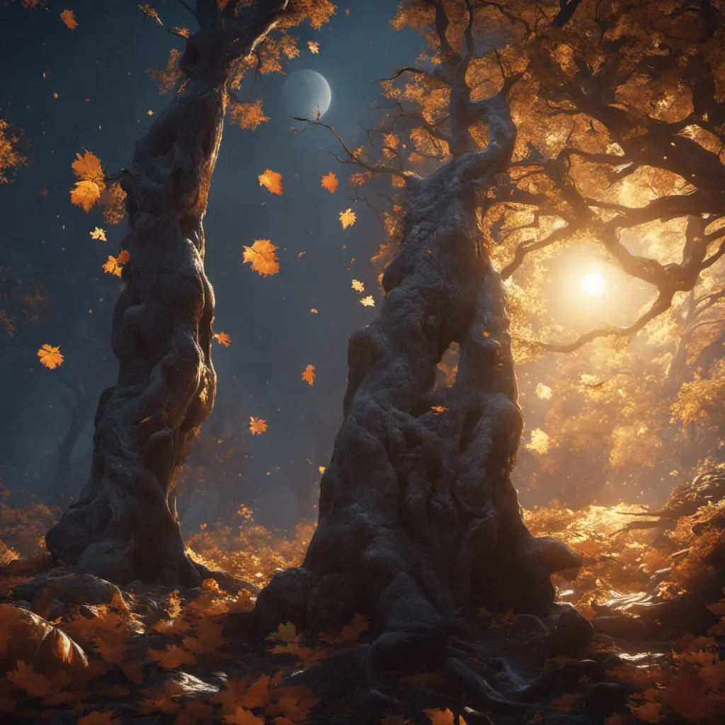 Portrait of a fall we felled in the moonlight, Highly Detailed, Intricate, Cinematic Lighting, Unreal Engine, Radiant, Fantasy