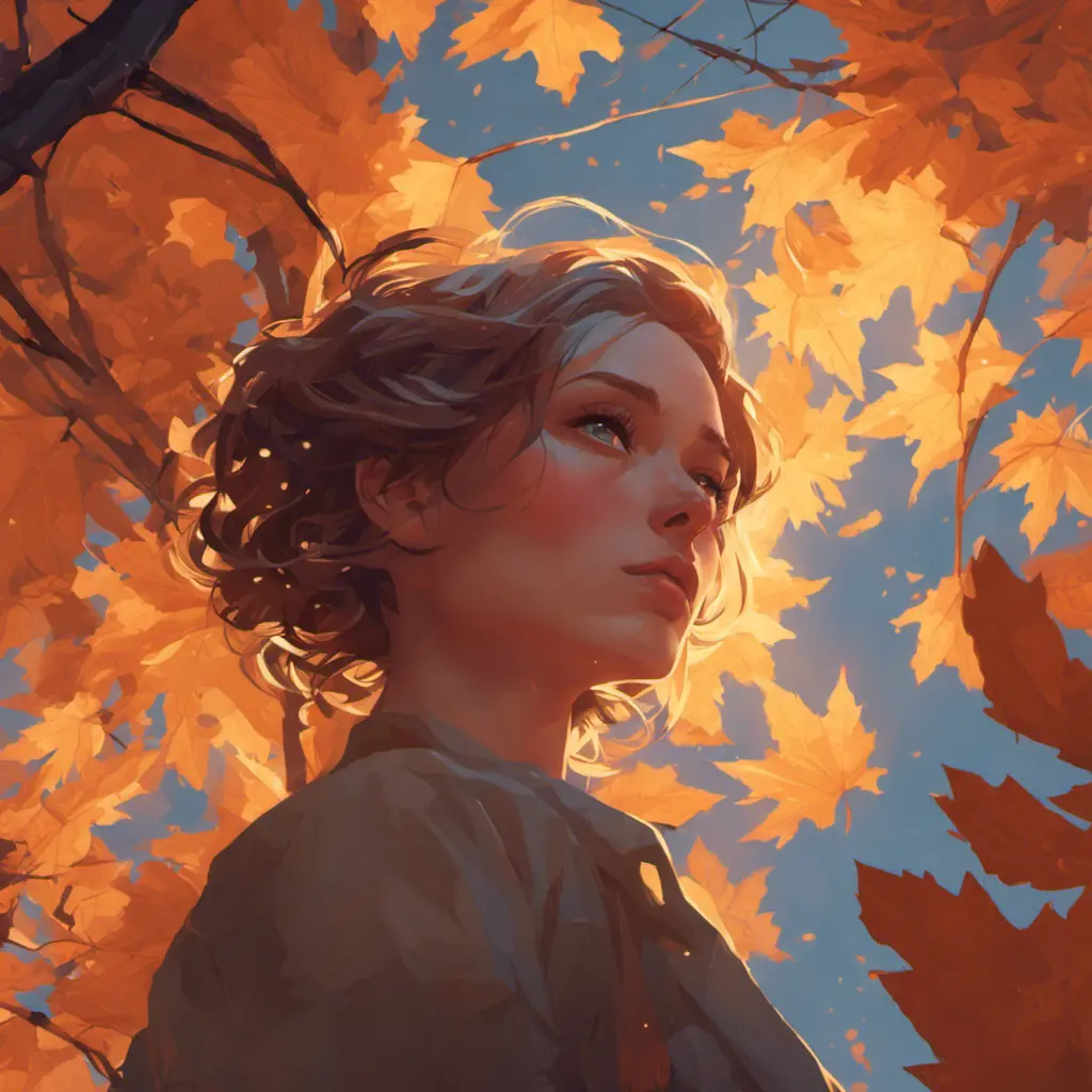Portrait of a fall we felled in the moonlight, Highly Detailed, Intricate, Cinematic Lighting, Unreal Engine, Radiant, Fantasy by Ferdinand Knab, Ilya Kuvshinov, Alphonse Mucha, RHADS, Greg Rutkowski, Makoto Shinkai, Lois van Baarle
