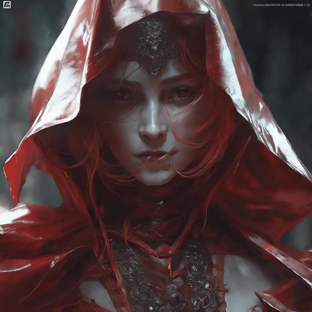 close up red ghost, 4k, Highly Detailed, Hyper Detailed, Powerful, Artstation, Vintage Illustration, Digital Painting, Elden Ring, Sharp Focus, Smooth, Concept Art by WLOP