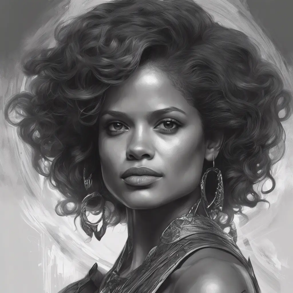 Gugu Mbatha-Raw, colorful painting on grey scale face, powerful, magic, thunders, dramatic lighting, intricate tattoos, wild, highly detailed, digital painting, artstation, concept art, smooth, sharp focus, illustration, art by artgerm and greg rutkowski and alphonse mucha, footage, 4k, Hyper Detailed