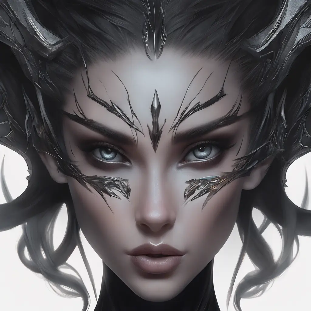 Alluring matte portrait of a fierce beautiful Lyx in black, 8k, Highly Detailed, Intricate, Half Body, Realistic, Sharp Focus, Volumetric Lighting, Fantasy, Elegant by Stanley Artgerm Lau, WLOP, Stefan Kostic