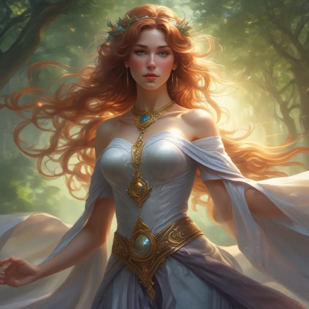 A woman of breathtaking beauty is a vision of beauty and grace, a living embodiment of the natural world. She is a reminder that there is still magic and wonder to be found in the world, if only we take the time to look., 8k by Stanley Artgerm Lau