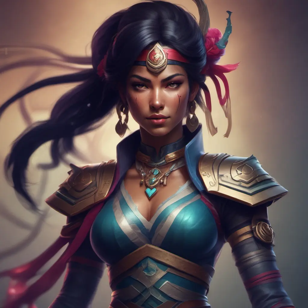 Alluring matte portrait of a beautiful Akali in the style of Stefan Kostic, 8k, Highly Detailed, Intricate, Half Body, Realistic, Sharp Focus, Volumetric Lighting, Fantasy, Elegant by Stanley Artgerm Lau, Greg Rutkowski