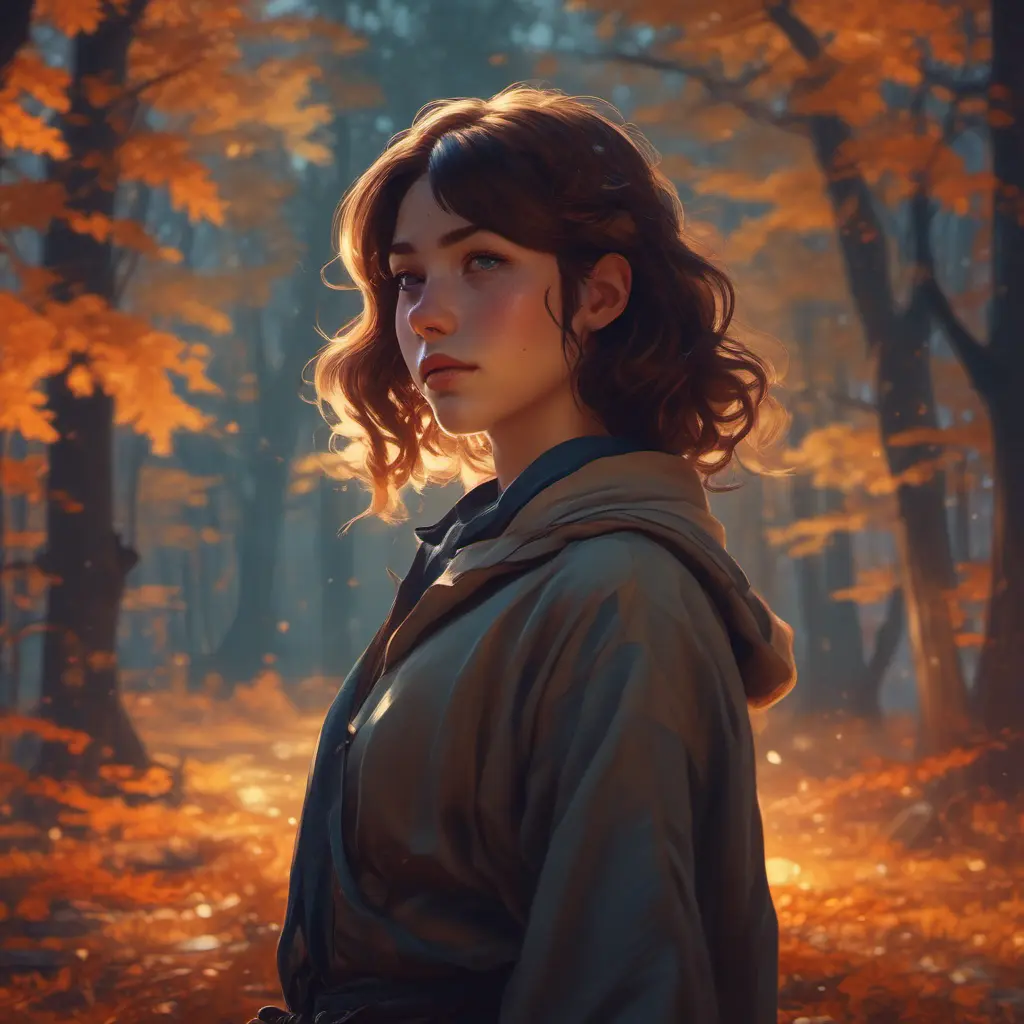 Portrait of a fall we felled in the moonlight, Highly Detailed, Intricate, Cinematic Lighting, Unreal Engine, Radiant, Fantasy by Ferdinand Knab, Ilya Kuvshinov, Alphonse Mucha, RHADS, Greg Rutkowski, Makoto Shinkai, Lois van Baarle