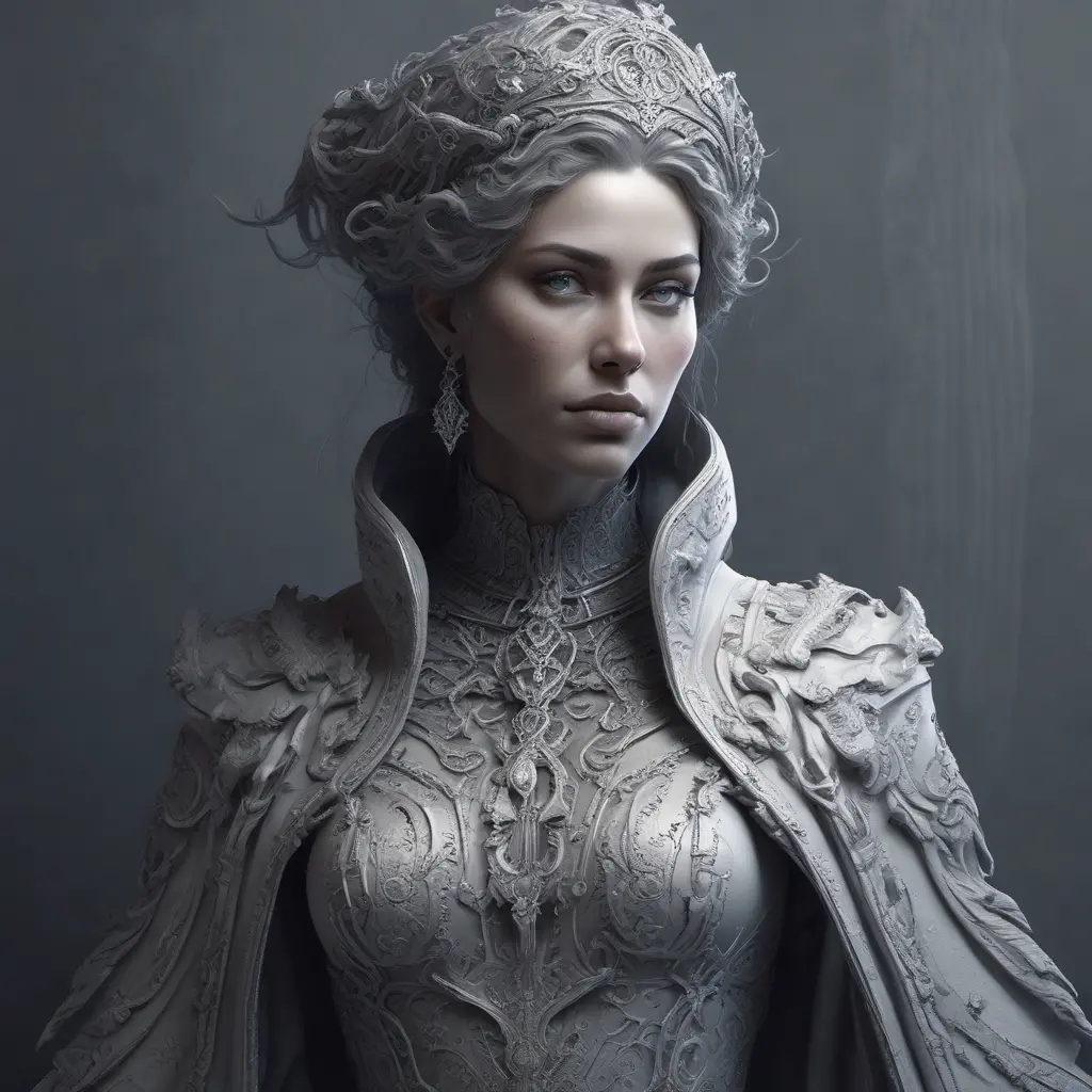 Alluring highly detailed matte portrait of a beautiful wraith in the style of Stefan Kostic, 8k, High Definition, Highly Detailed, Intricate, Half Body, Realistic, Sharp Focus, Fantasy, Elegant