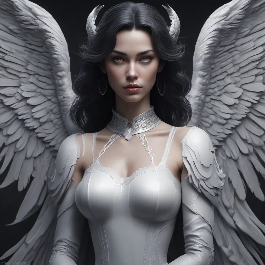 Alluring matte portrait of a beautiful Max from Dark Angel in the style of Stefan Kostic, 8k, Highly Detailed, Intricate, Half Body, Realistic, Sharp Focus, Volumetric Lighting, Fantasy, Elegant by Stanley Artgerm Lau, Greg Rutkowski