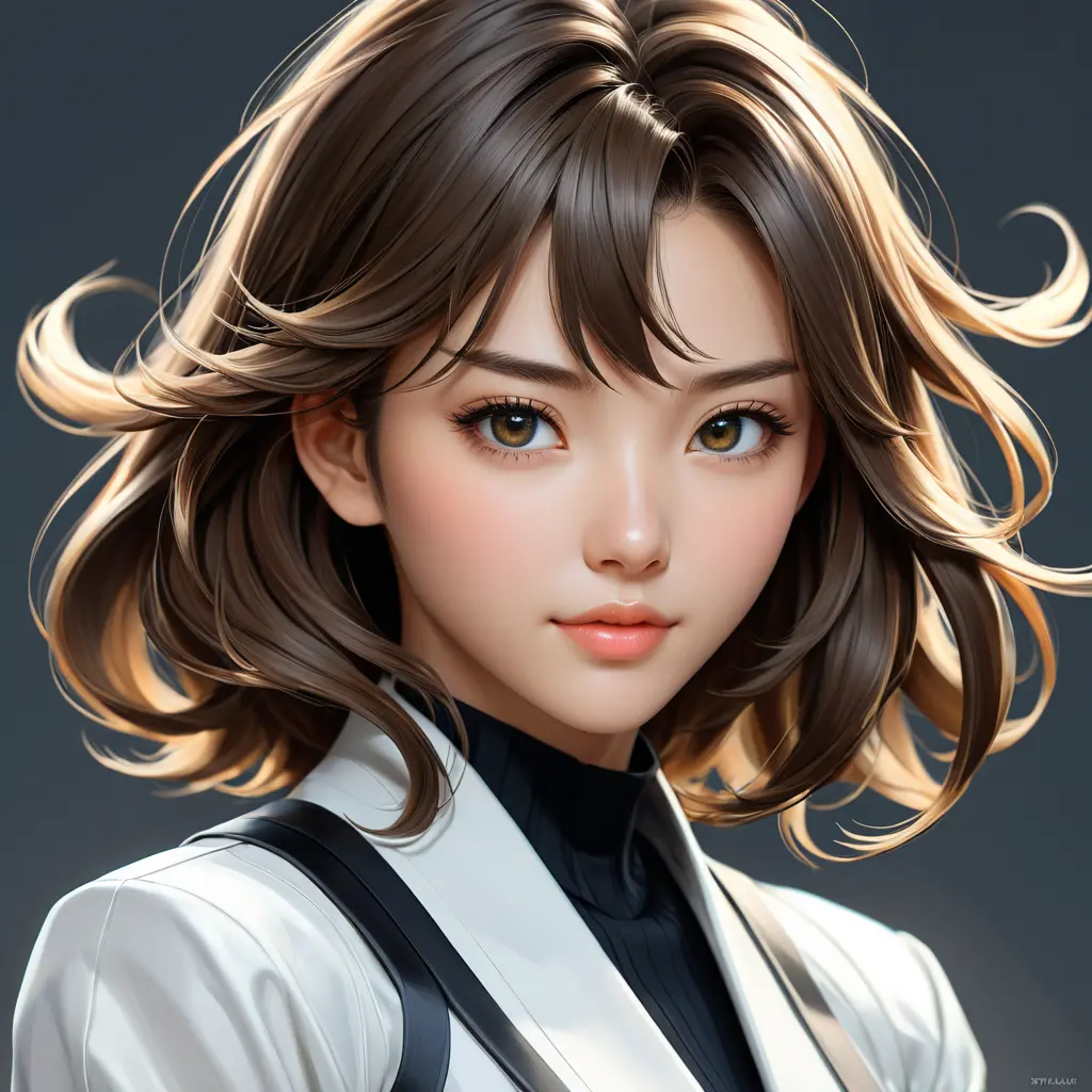 Anime portrait of A2, Highly Detailed, Intricate, Artstation, Beautiful, Digital Painting, Sharp Focus, Concept Art, Elegant by Stanley Artgerm Lau