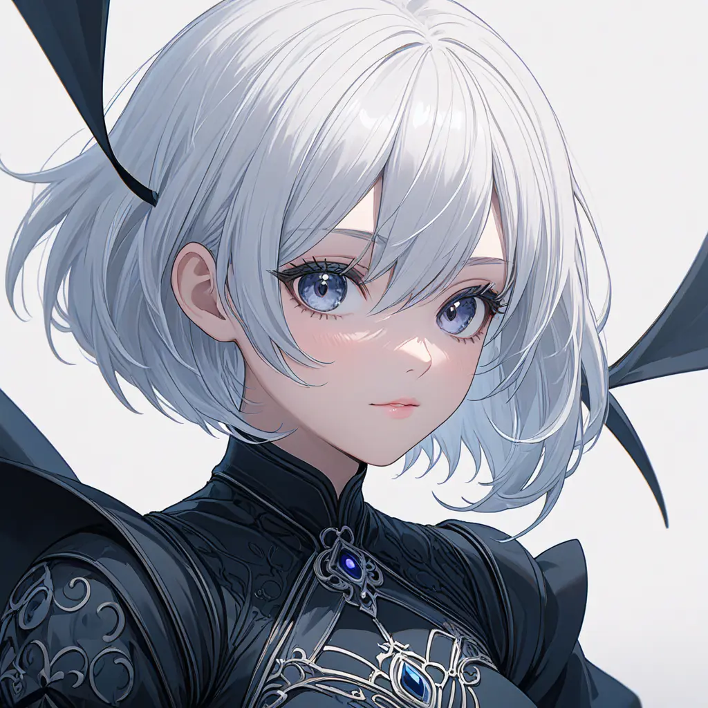 Anime portrait of 2B, Highly Detailed, Intricate, Artstation, Beautiful, Digital Painting, Sharp Focus, Concept Art, Elegant by Stanley Artgerm Lau