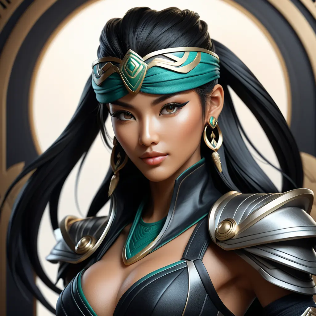 Alluring matte portrait of a beautiful Akali in black leather, 8k, Highly Detailed, Intricate, Half Body, Realistic, Sharp Focus, Volumetric Lighting, Fantasy, Elegant by Stanley Artgerm Lau, Alphonse Mucha, WLOP, Stefan Kostic