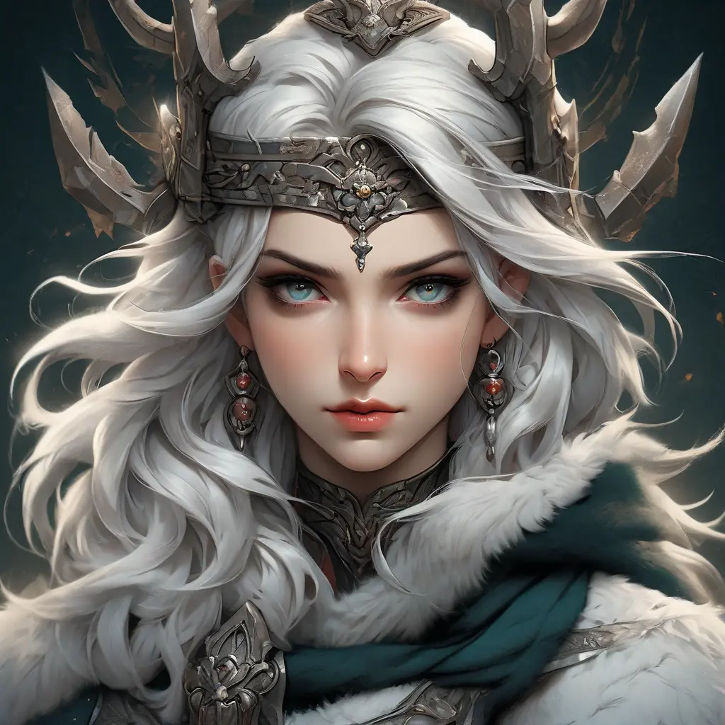 Portrait of Ciri as Amazon Viking Athena, Highly Detailed, Intricate, Artstation, Digital Painting, Illustration, Sharp Focus, Smooth, Concept Art, Elegant, Dark by Stanley Artgerm Lau, Alphonse Mucha, Greg Rutkowski