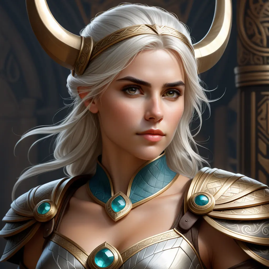 Portrait of Ciri as Amazon Viking Athena, Highly Detailed, Intricate, Artstation, Digital Painting, Illustration, Sharp Focus, Smooth, Concept Art, Elegant, Dark by Stanley Artgerm Lau, Alphonse Mucha, Greg Rutkowski