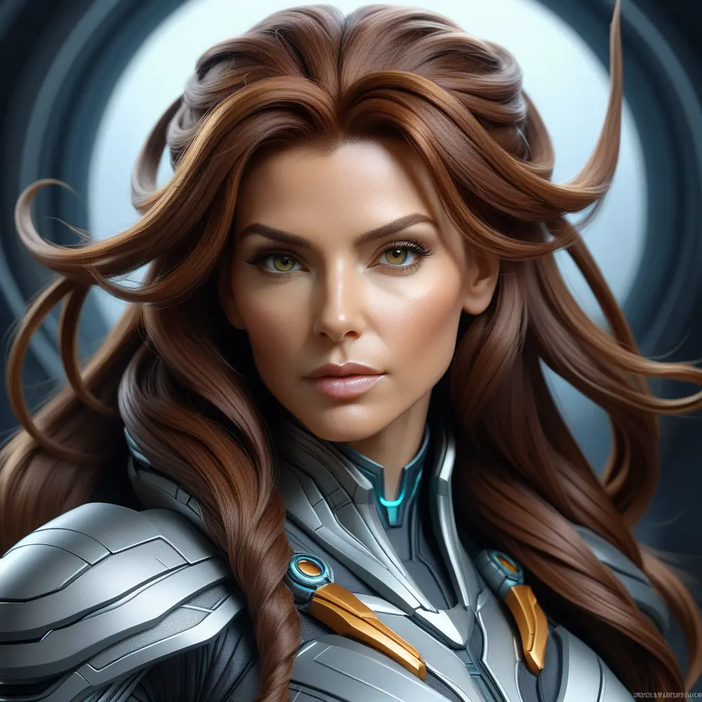 Alluring matte portrait of a beautiful Sarah Kerrigan, 8k, Highly Detailed, Intricate, Half Body, Realistic, Sharp Focus, Volumetric Lighting, Fantasy, Elegant by Stanley Artgerm Lau