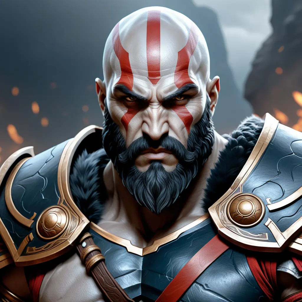 Matte portrait of a fierce Ares, god of war, 4k, Highly Detailed, Hyper Detailed, Powerful, Artstation, Vintage Illustration, Digital Painting, Sharp Focus, Smooth, Concept Art by Stanley Artgerm Lau, Greg Rutkowski