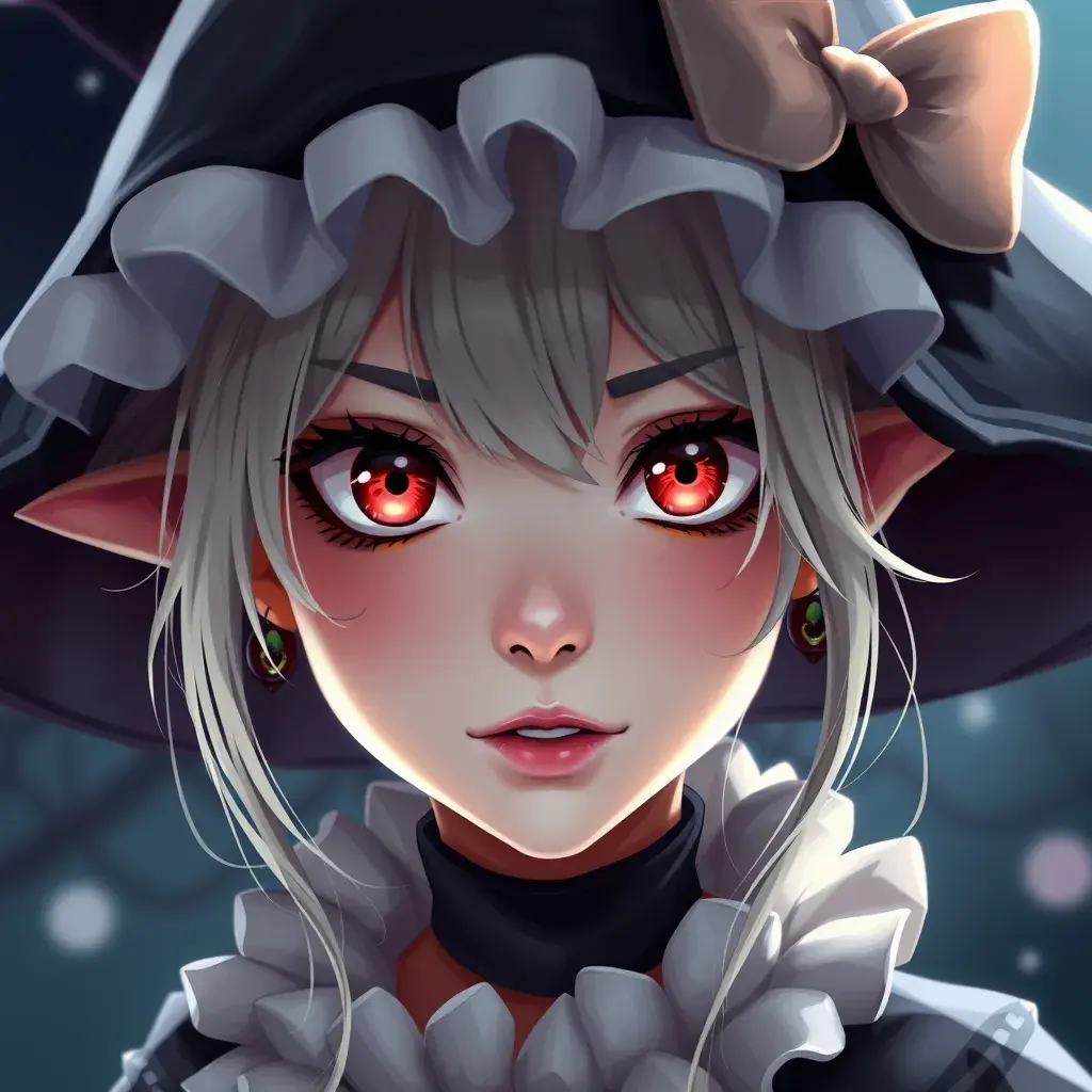 Alluring matte portrait of Kiki the witch, 4k, 4k resolution, 8k, Highly Detailed, Hyper Detailed, Beautiful, Digital Painting, Sharp Focus, Anime, Fantasy by Stanley Artgerm Lau