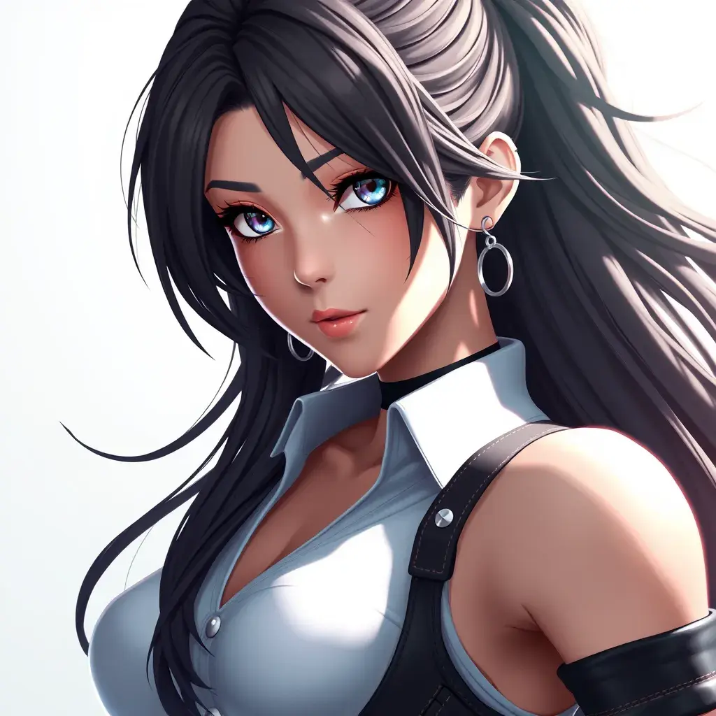 Beautiful Tifa Lockhart from Final Fantasy, 8k, Highly Detailed, Artstation, Beautiful, Digital Illustration, Sharp Focus, Unreal Engine, Concept Art by Stanley Artgerm Lau