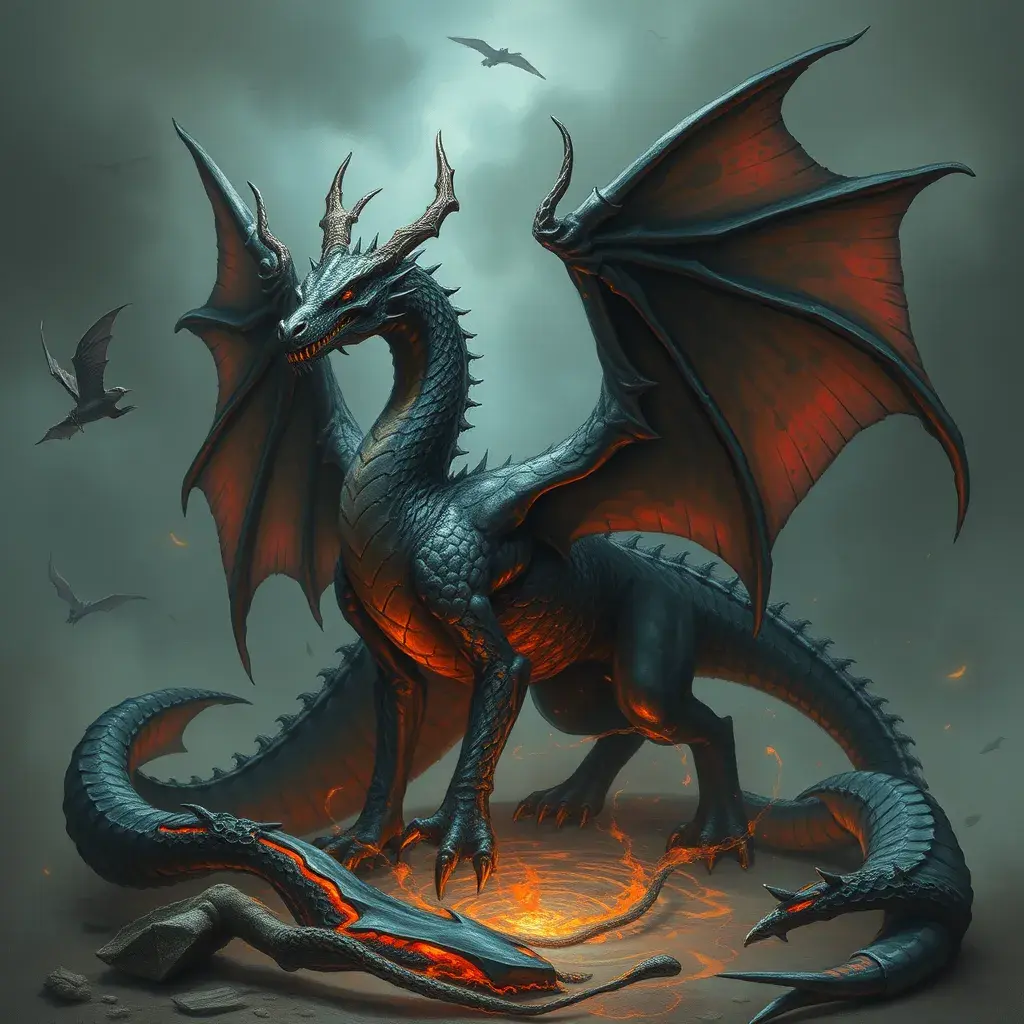 Dragon, Gothic and Fantasy