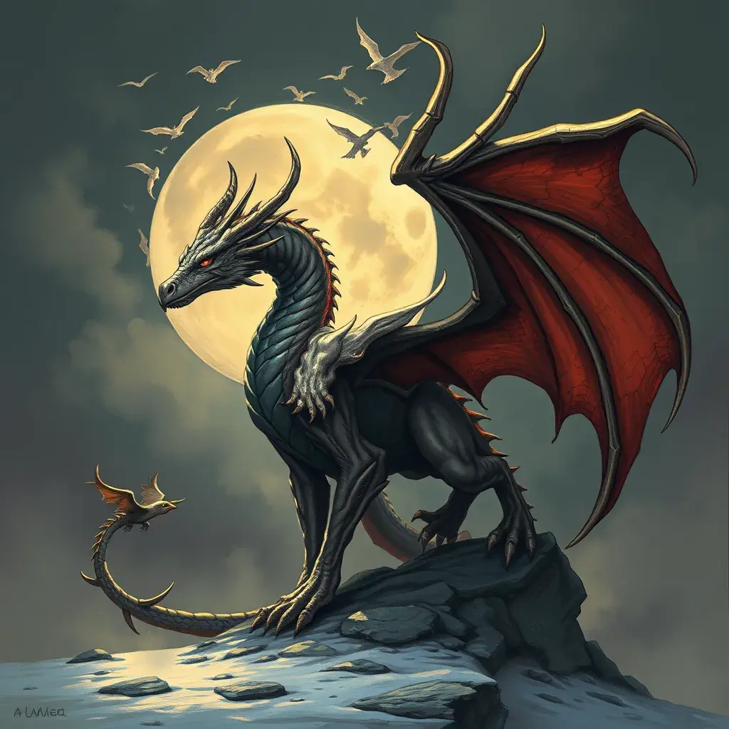Dragon, Gothic and Fantasy