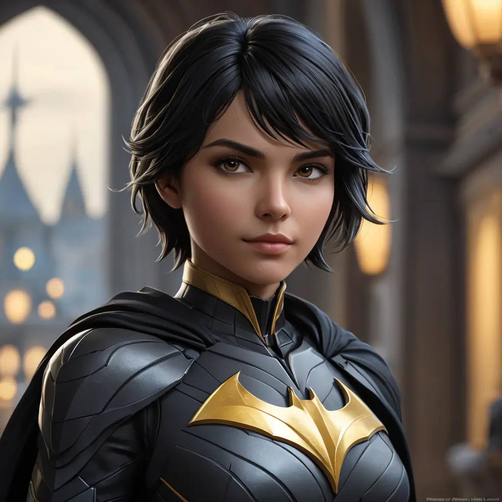 Allurning matte portrait of a beautiful Cassandra Cain from Batman, 8k, Highly Detailed, Alluring, Artstation, Bokeh effect, Sharp Focus, Volumetric Lighting, Concept Art by Stanley Artgerm Lau, Greg Rutkowski