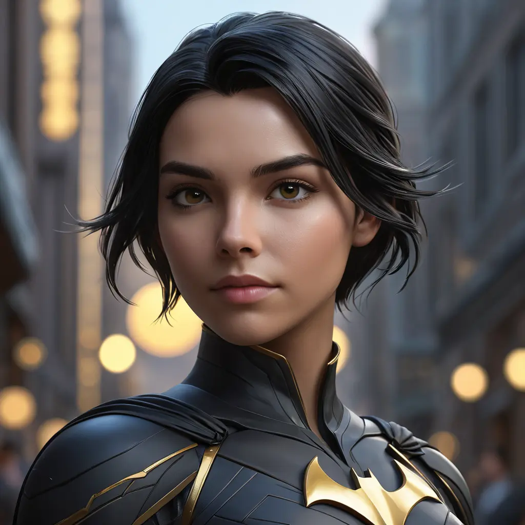 Allurning matte portrait of a beautiful Cassandra Cain from Batman, 8k, Highly Detailed, Alluring, Artstation, Bokeh effect, Sharp Focus, Volumetric Lighting, Concept Art by Stanley Artgerm Lau, Greg Rutkowski