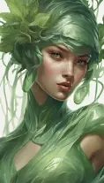 close up green ghost, 4k, Highly Detailed, Hyper Detailed, Powerful, Artstation, Vintage Illustration, Digital Painting, Sharp Focus, Smooth, Concept Art by Stanley Artgerm Lau, Alphonse Mucha, Greg Rutkowski