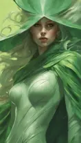 close up green ghost, 4k, Highly Detailed, Hyper Detailed, Powerful, Artstation, Vintage Illustration, Digital Painting, Sharp Focus, Smooth, Concept Art by Stanley Artgerm Lau, Alphonse Mucha, Greg Rutkowski