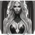 Alluring matte portrait of a fierce beautiful Samira in black, 8k, Highly Detailed, Intricate, Half Body, Realistic, Sharp Focus, Volumetric Lighting, Fantasy, Elegant by Stanley Artgerm Lau, WLOP, Stefan Kostic