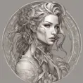 Alluring matte portrait of a beautiful Sarah Kerrigan, 8k, Highly Detailed, Intricate, Half Body, Realistic, Sharp Focus, Volumetric Lighting, Fantasy, Elegant by Alphonse Mucha