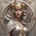 Alluring matte portrait of the beautiful Athena with daggers, 8k, Highly Detailed, Intricate, Realistic, Sharp Focus, Volumetric Lighting, Fantasy, Elegant by Stanley Artgerm Lau, Alphonse Mucha, WLOP