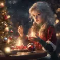 A Christmas Miracle, 8k, Highly Detailed, Magical, Stunning, Photo Realistic, Sharp Focus, Volumetric Lighting, Fantasy by Stanley Artgerm Lau