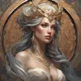 Alluring matte portrait of the beautiful goddess Ker in the style of Stefan Kostic, 8k, Highly Detailed, Intricate, Realistic, Sharp Focus, Volumetric Lighting, Fantasy, Elegant by Stanley Artgerm Lau, Alphonse Mucha, WLOP